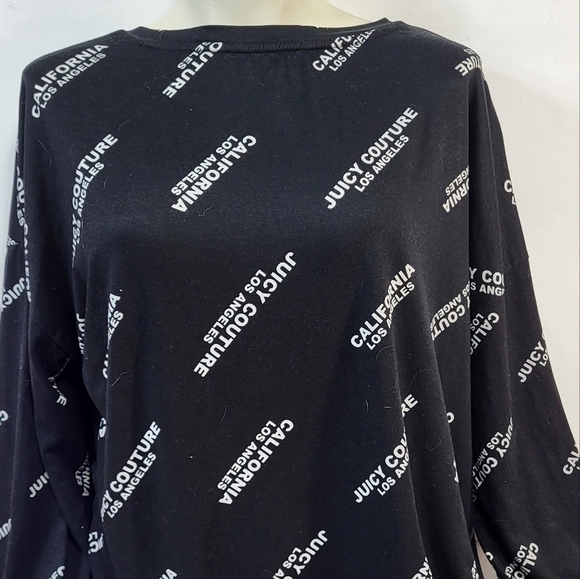 Juicy Couture Black Patterned Blouse - Picture 2 of 5